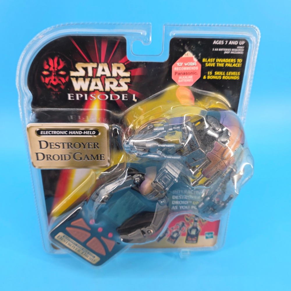 Star Wars Episode I Destroyer Droid Handheld Electronic Game Hasbro 1999‎ New